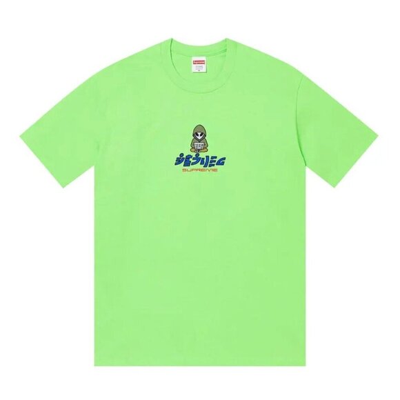 Supreme Alien Tee Lime Short Sleeve 2002 Size S - Picture 1 of 5
